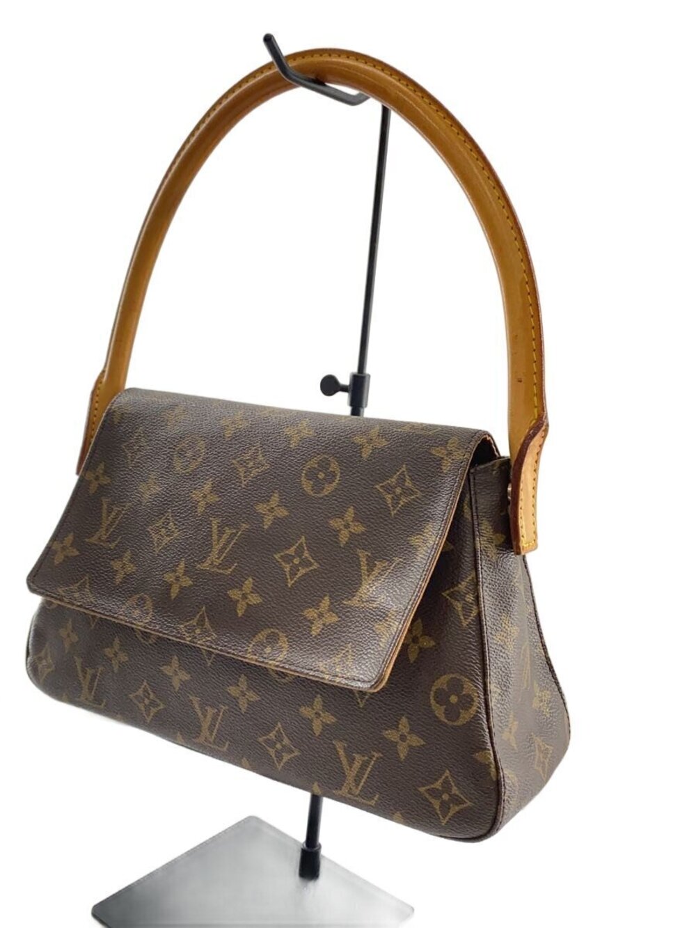 Louis Vuitton Monogram Brown Looping Canvas Brown